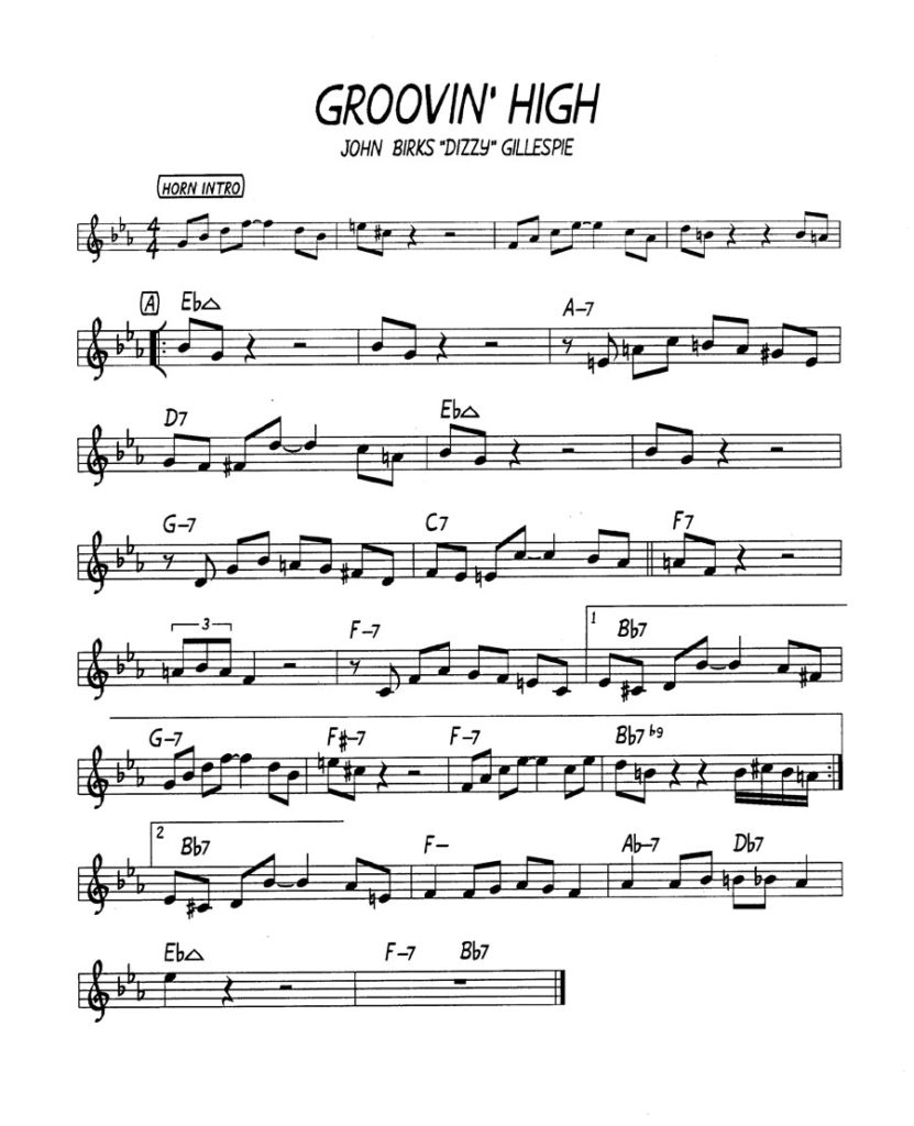 Groovin’ High - Play Jazz Piano